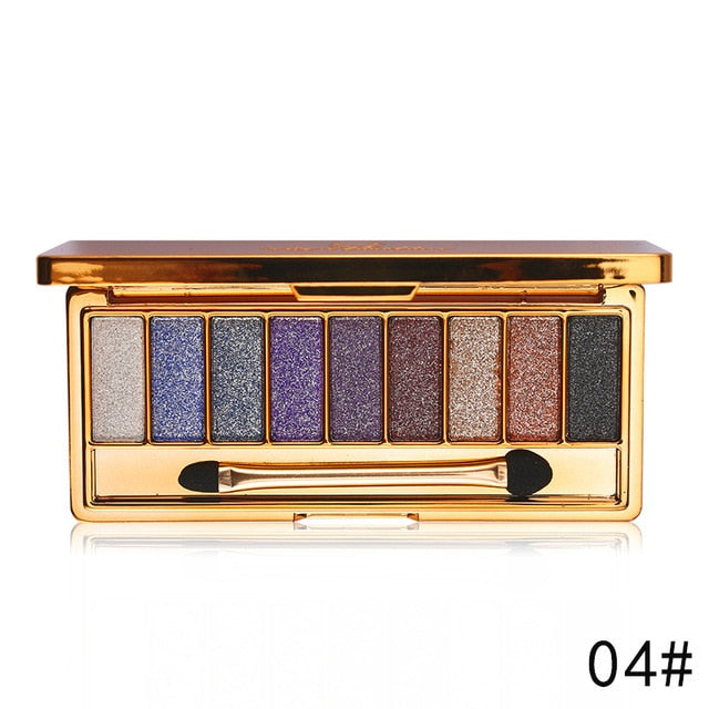 Palette Diamond , palette de maquillage professionnelle 9 couleurs