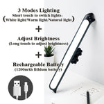 Lampe magnétique veilleuse LED à graduation rechargeable USB-Télécommande