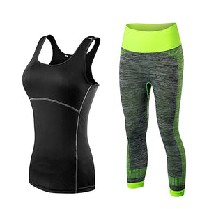 Ensemble Fitness & Yoga top /pantalon 3/4