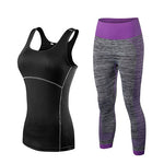 Ensemble Fitness & Yoga top /pantalon 3/4