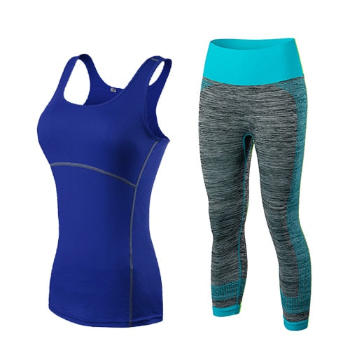 Ensemble Fitness & Yoga top /pantalon 3/4